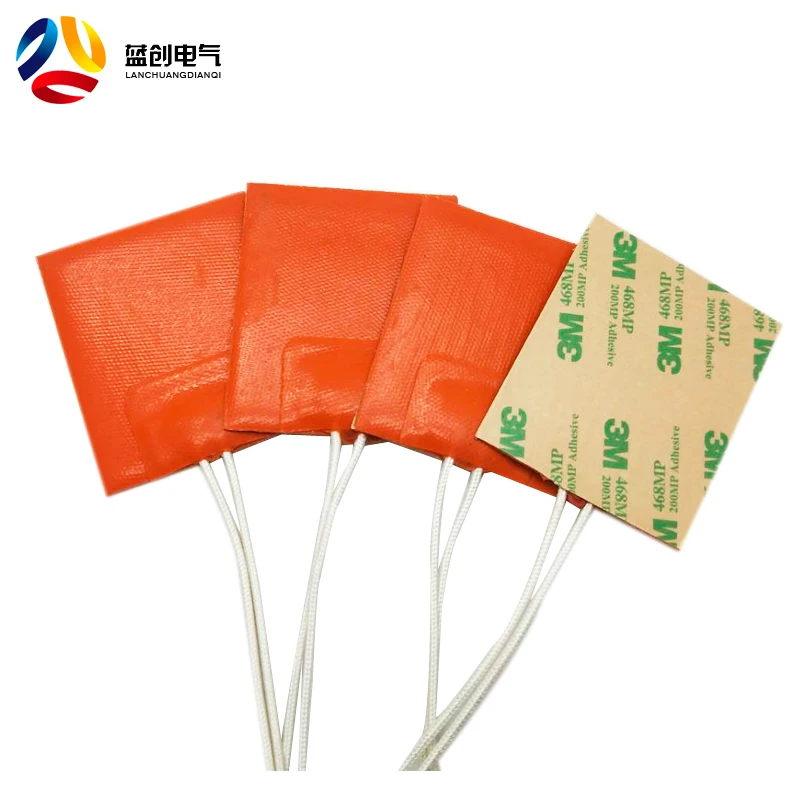 Factory Supply Silicone Rubber Heater Pad Build Plate Heat Bed Silicone