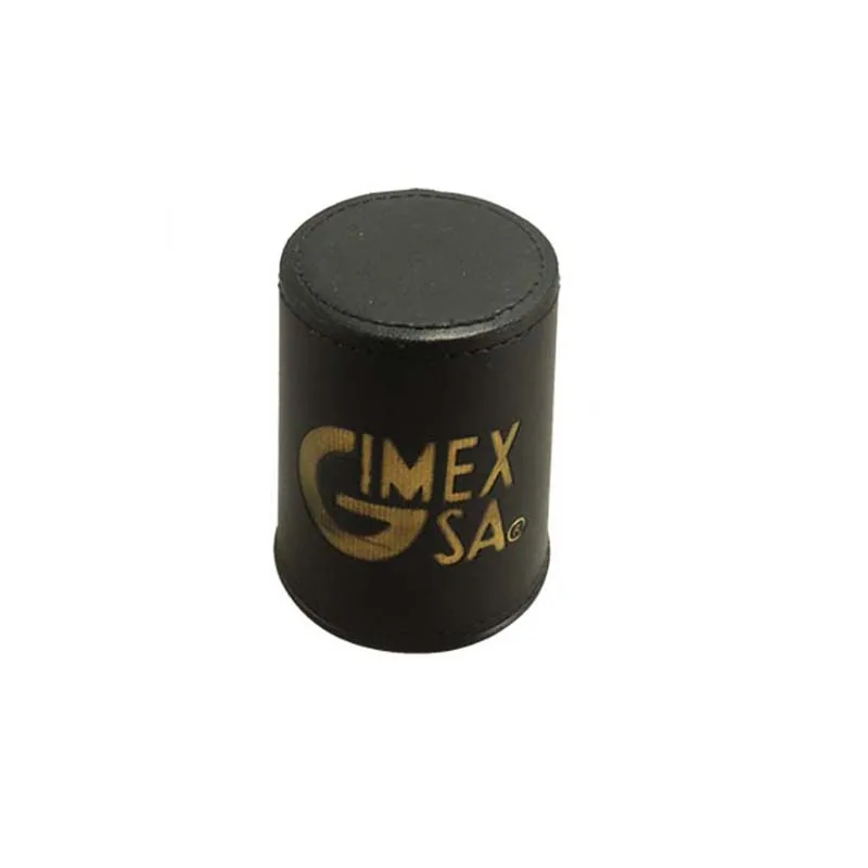 

Factory Dice cup custom logo Premium PU leather shaker dice cup for casino game, Any color welcome
