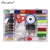 Complete thread stitching plastic all in one professional wholesale hotel travel sewing kit with thimble scissors thread