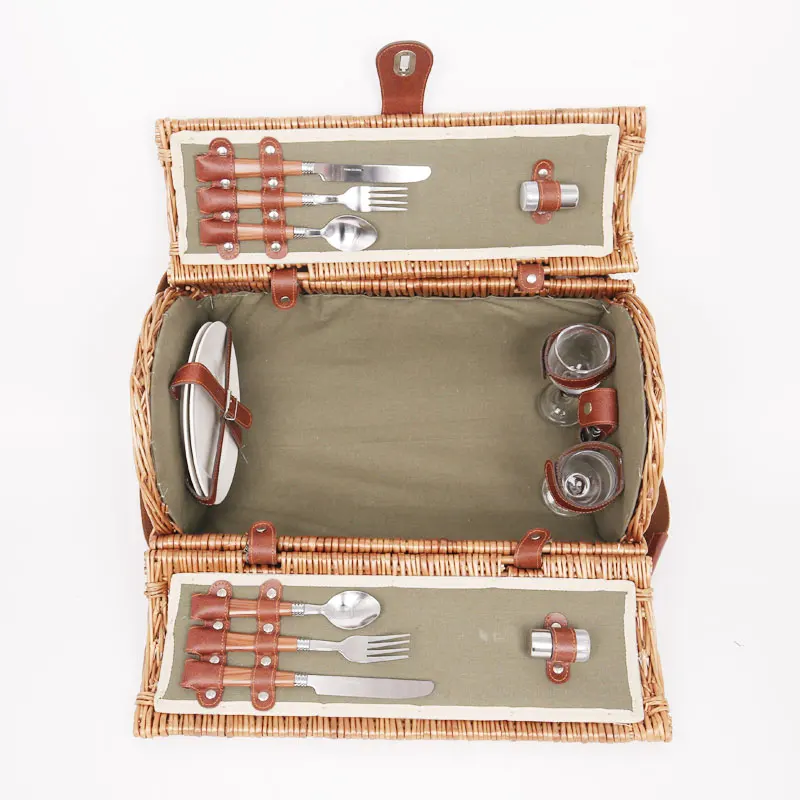 Willow Bread Basket Used For Picnic With Tableware Buy Willow Bread