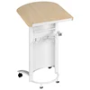 Model design wooden metal speak table lecture desk table