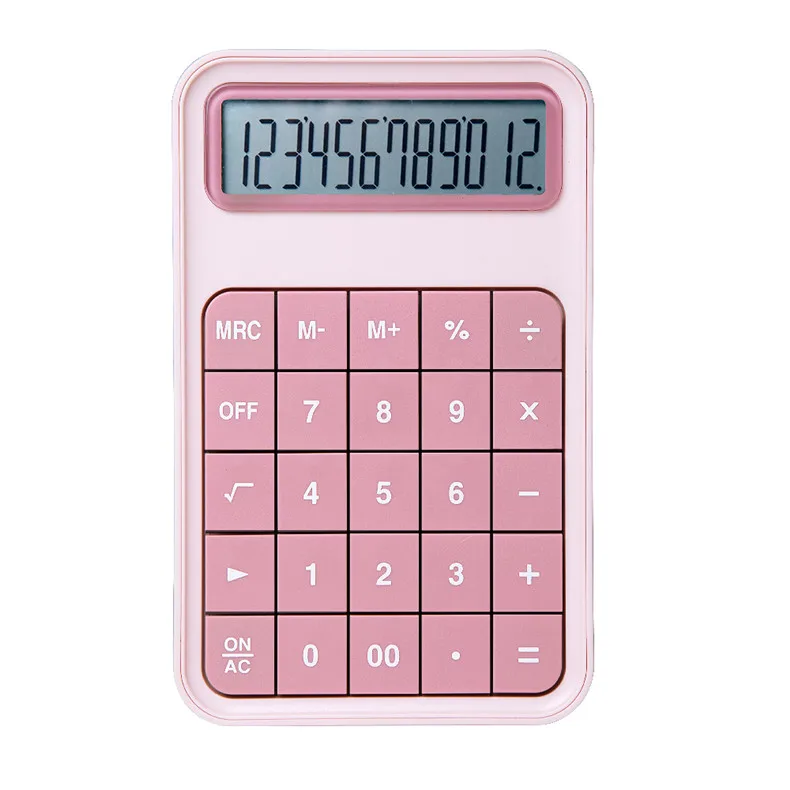 Electronic Promotional Calculator Colorful Lovely Calculators Pink ...