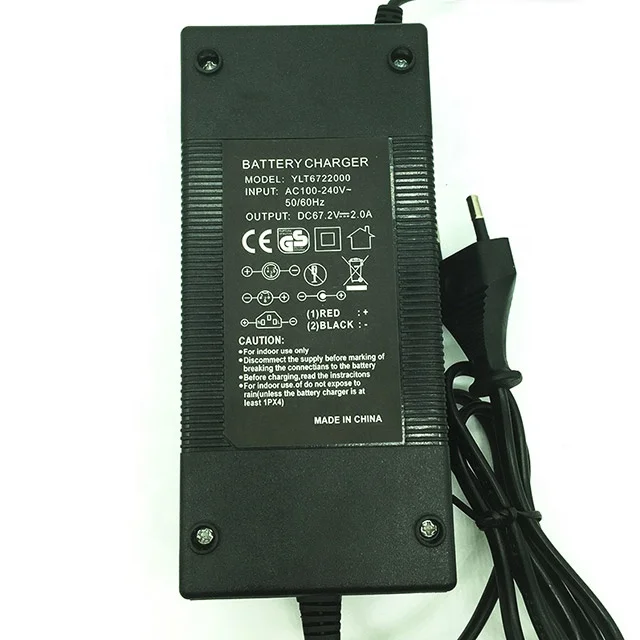 

citycoco 60v 2A Lithium ion battery charger for electric scooter