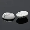 13x18mm White Turquoise Stone Natural Oval Cabochon Howlite Stone