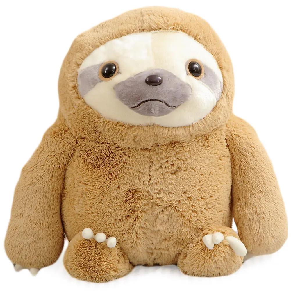 soft sloth stuffed animal