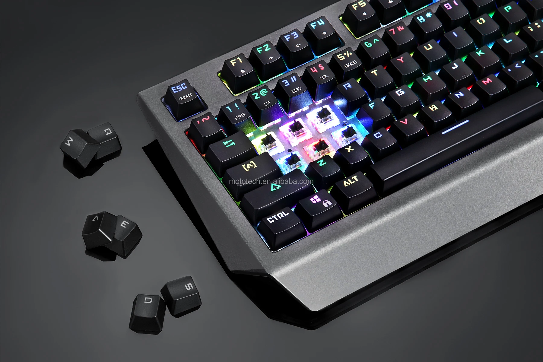 clavier mécanique switch marron