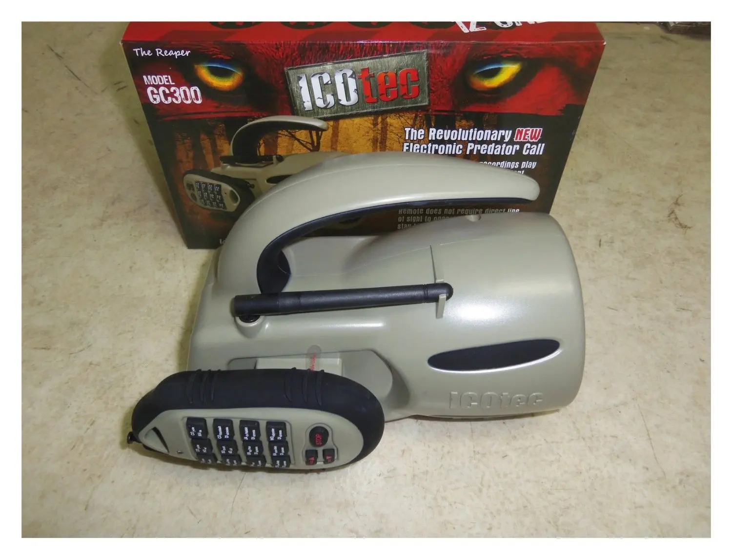 Icotec Gc300 Electronic Predator Call With 12 Wildlife Technologies
