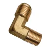 1/4"NPT LPG Gas Propane Air Coupling Pipe Fitting Connection 90 Degree Brass Elbow