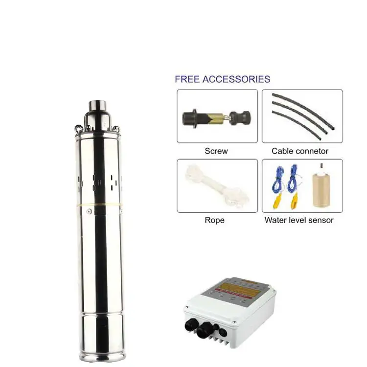 
dc solar bore pump for underground water Solar pump system with controller 