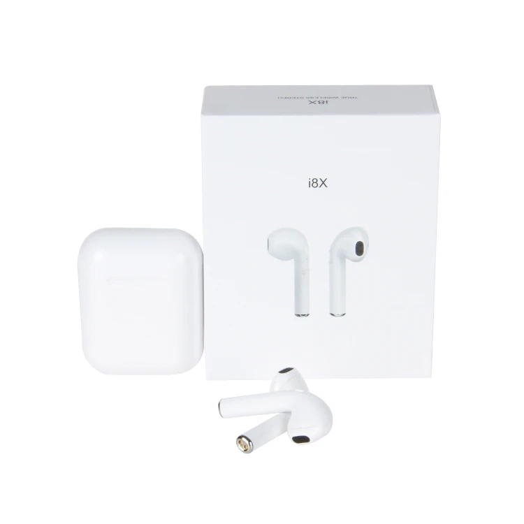 

I9Tws I8X Earphone Tws Blue Tooth Earbuds Wireless With Mic Charging Case, White