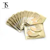 private label 24K gold collagen crystal eye patch for under eye pads eyelash extensions with gel in eye mask