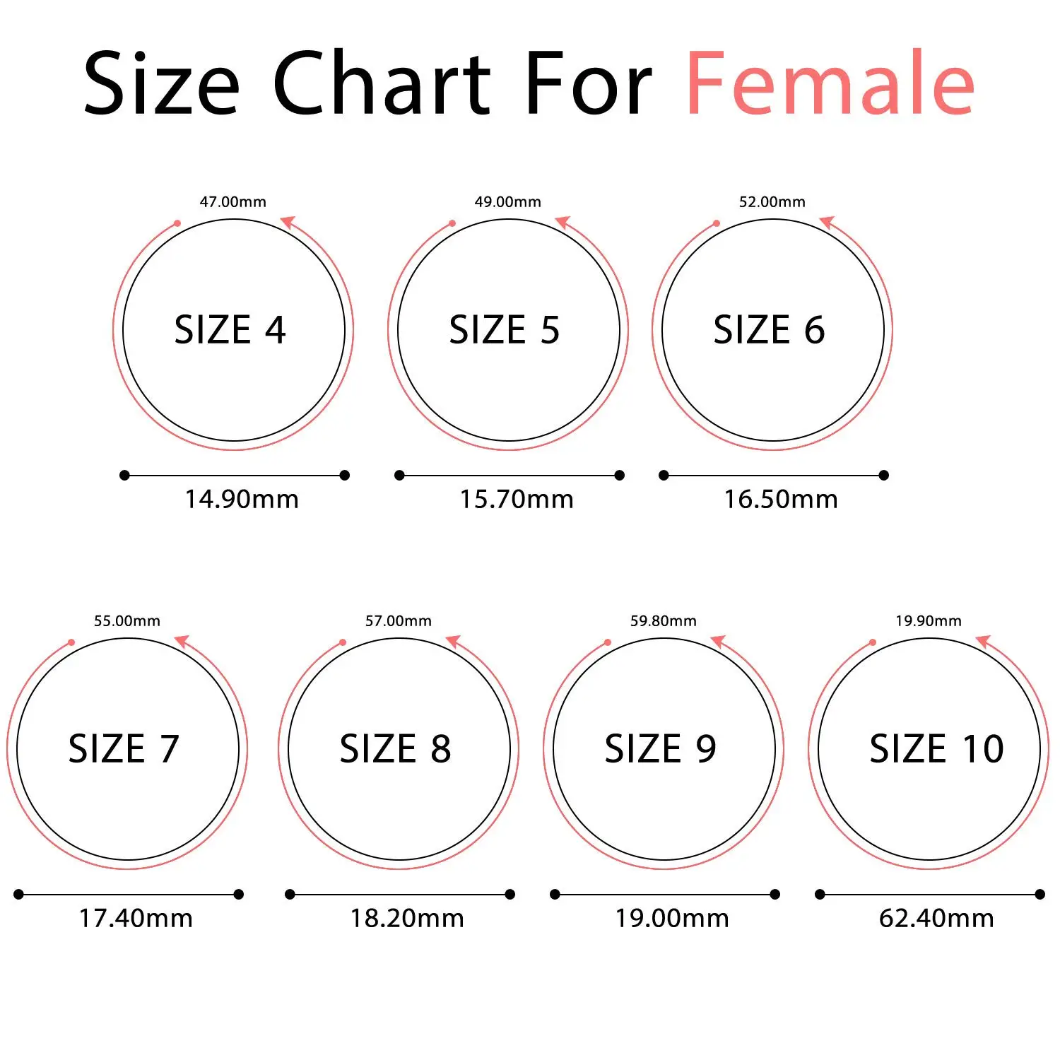 Us Uk Ring Sizer Reusable Silicone Ring Gauge Sizer Multisizer Ring 