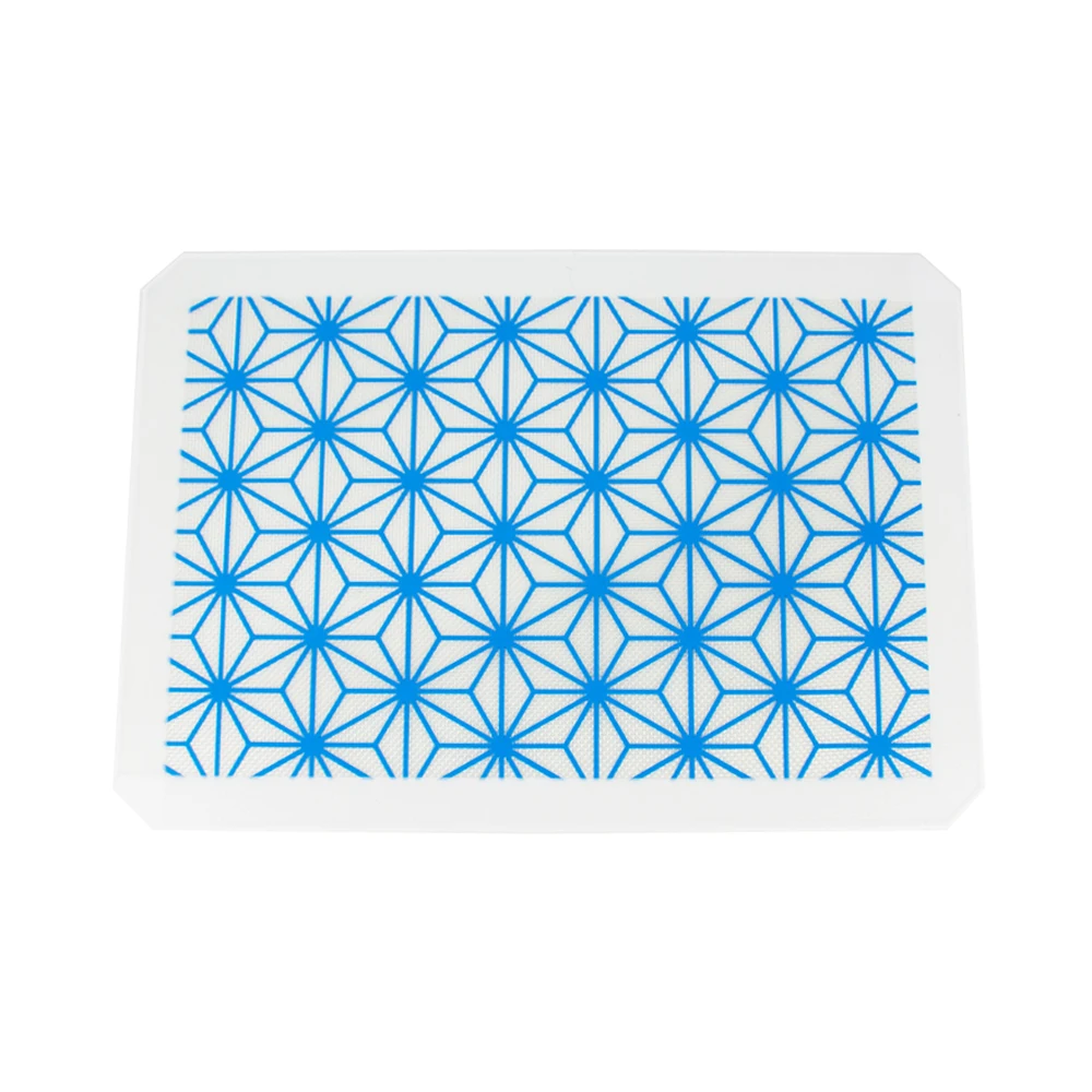 

High Quality Non Stick Reusable Customized Silicone Baking Mat, White border + white fiberglass