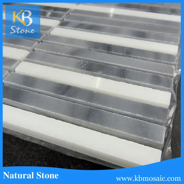 Natural italia gris tira chino decoración piso de mármol mosaicos ... Marmol decoración piso