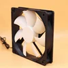 1500ROM Airflow computer cooler dc case fan brushless motor size 120*120*25mm white