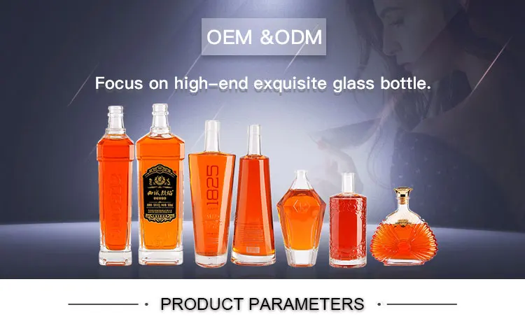 Hot Sale Decoration Indian Vodka Glass Bottles For Lids