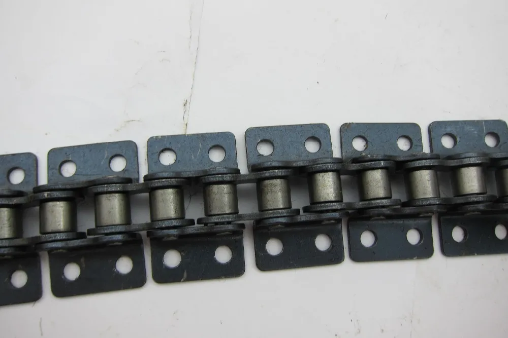 DIN ANSI Standard 20A roller chain with K1,K2 attachment, View 20A
