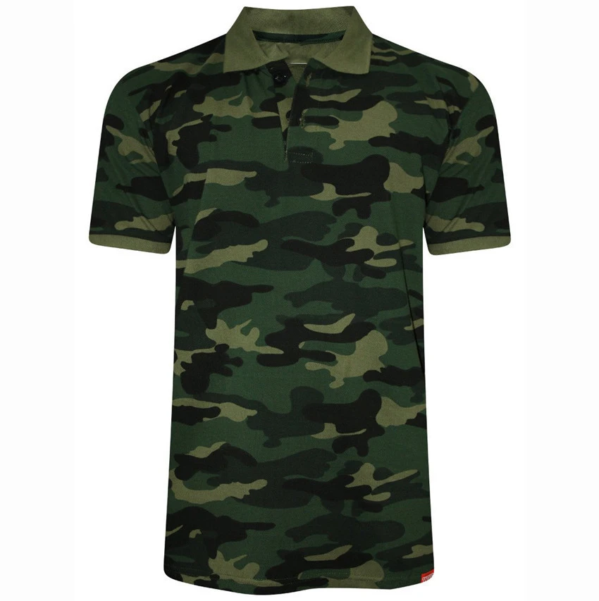 

High quality top sale all over print camo polo t shirt men's printed polo shirt cheap polo t-shirt manufactory from China, All colors from pantone