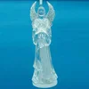 Christmas tree hanging decoration lighted christmas acrylic angels with wings