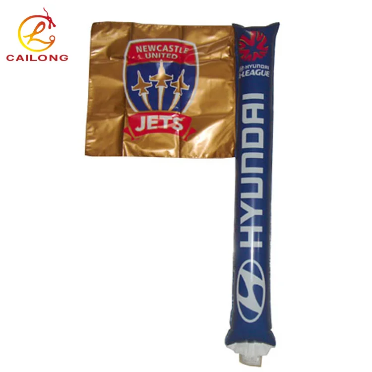 
Inflatable Banner cheering Stick (square),PE inflatable bang stick,Thunder stick 