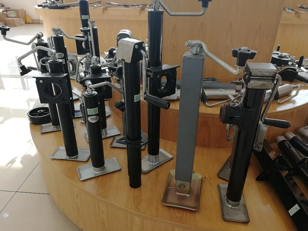 12 V 3500lbs Rv Camper Boat Leveling Tongue Electric Trailer Jack