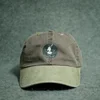 light grey cap baseball bleached dad daddy hats with printed logo