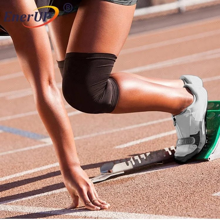 

Sample free nylon Material compression copper knee sleeve