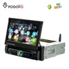 Podofo 1Din Android 8.0 Wifi Car Multimedia player Autoradio Universal Car DVD Player GPS Navigation FM AM USB+Backup Camera