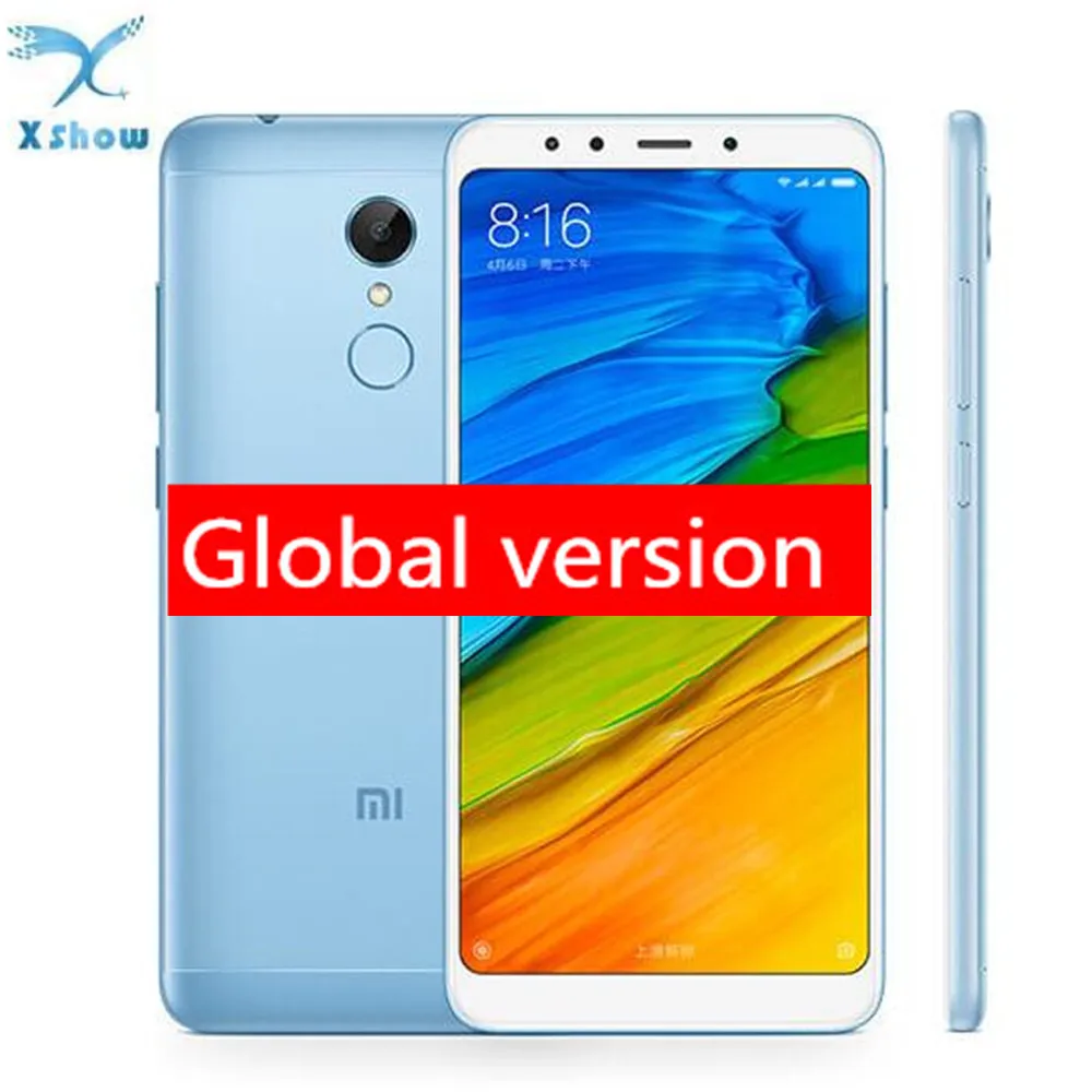 Global Version Xiaomi Redmi 5 3GB RAM 32GB ROM Mobile Phone Snapdragon 450 Octa Core 5.7 1440*720 Full Screen 3300mAh 12.0MP