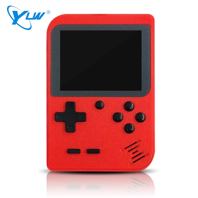 
YLW Private Mould Classic Video Handheld Game Console With 400 Games Built-In 3 Inch Color Screen Mini Game 2 Players AV Output 