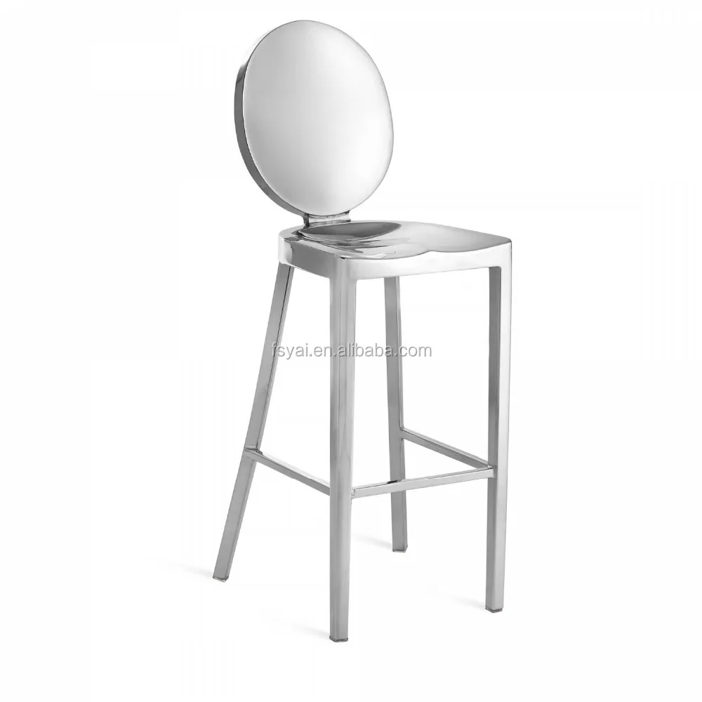 Modern Unique Design Stainless Steel Metal Commercial Outdoor Furniture