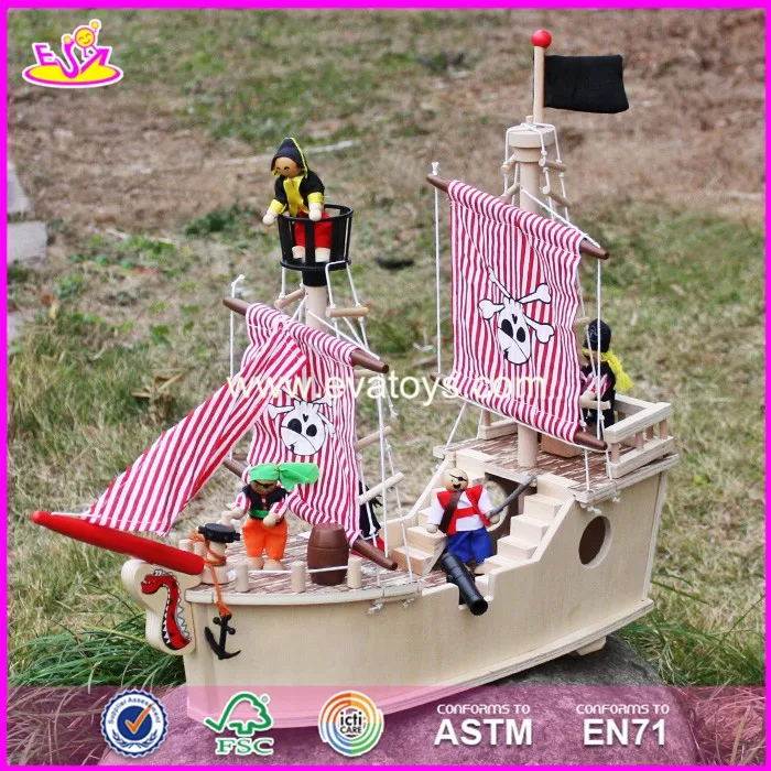 Best Sale Ship Model Kids Wooden Toy Boats For Sale W04f005s Buy Toy
