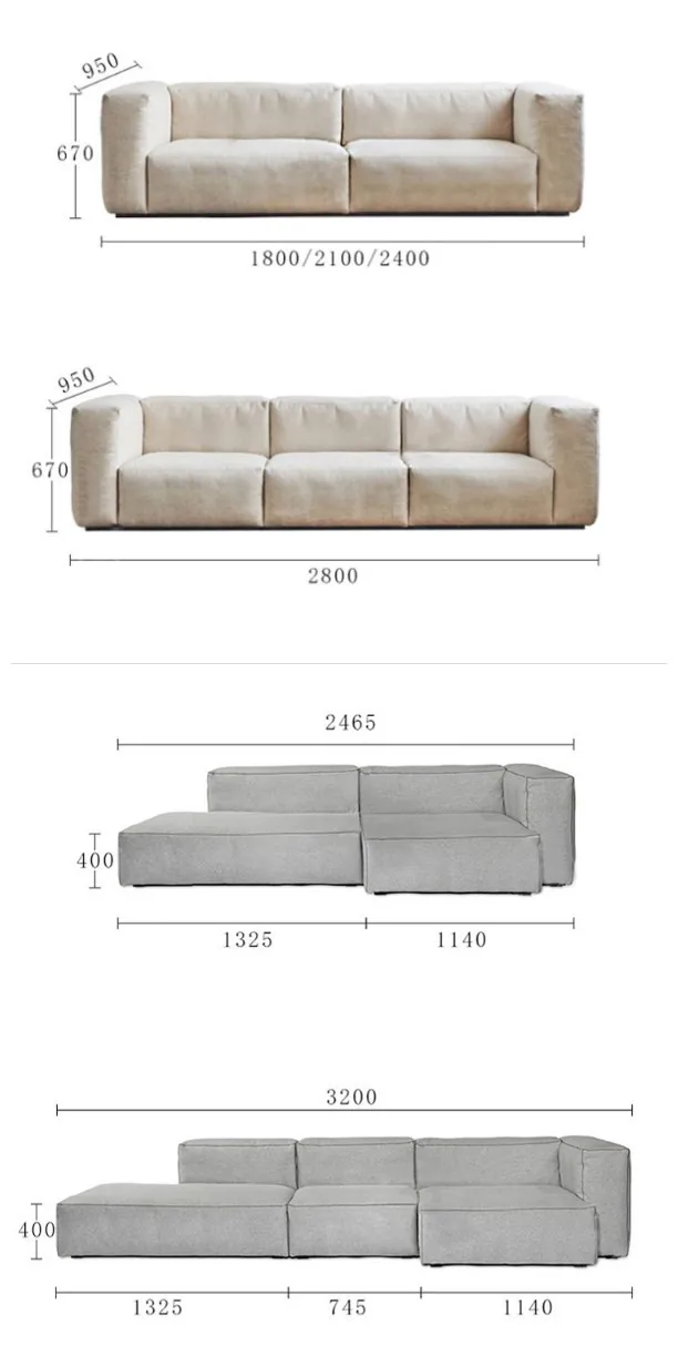 extra long sofa