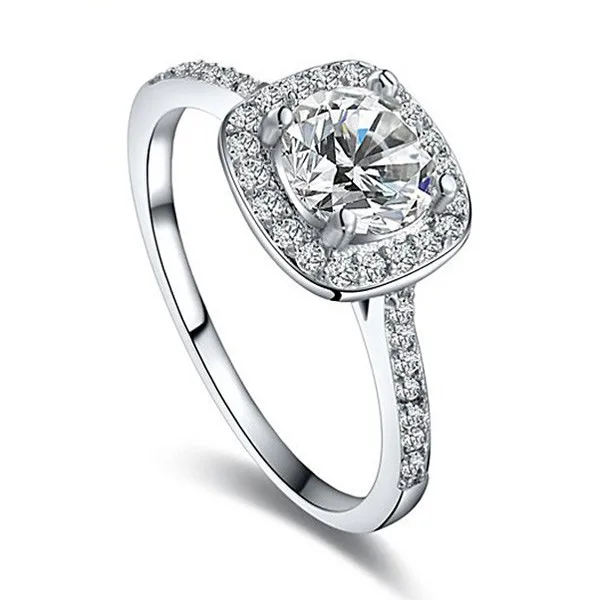 

Factory Supply 18KGP Women Zircon Ring Jewelry, As the picture
