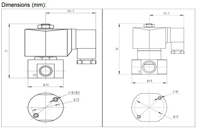 24v high pressure electric solenoid water valve