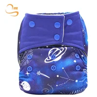 

AIO Reusable Baby Cloth Diapers With Inserts