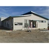 Steel structure frame beach house prefab villa