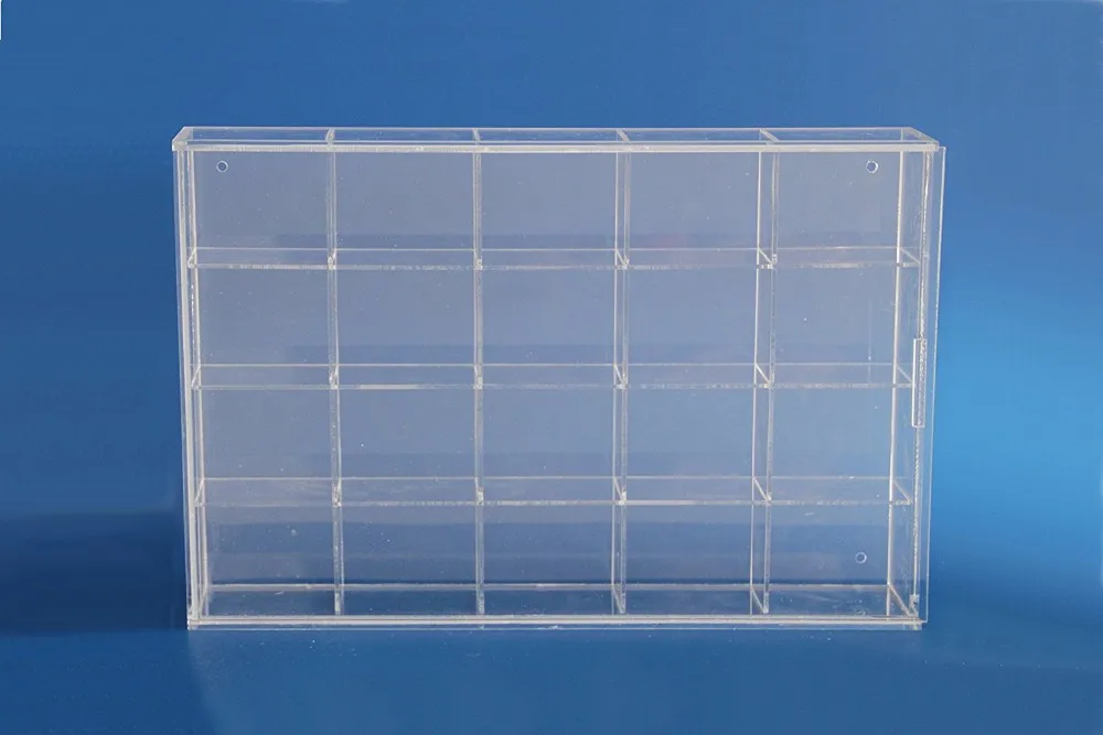 Transparent Acrylic Glass Display Case For Rocks,Minerals & Figurines