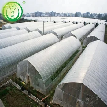 plastic uv protection film agricultural factory greenhouse skeleton simple span single larger