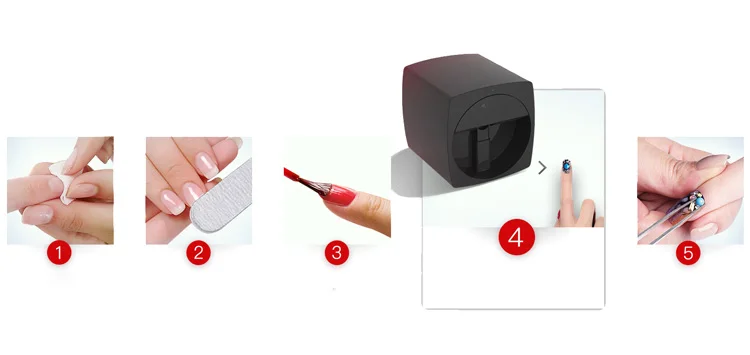 O2nails Mobile Nail Printer Intelligent Nail Art Printing Painting