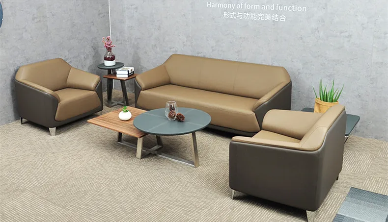 
European design guangdong nanhai sofa furniture set real leather sofa mart sofas importados for cafe SF188 1+1+3 