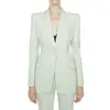 Women high quality wholesale 2 piece linen suits
