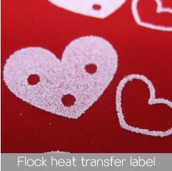 Custom 3m reflective heat transfer vinyl sticker for clothing