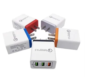 Mobile Phone Fast Charger 3 USB Ports