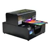 Mini digital metal surface printing machine uv flatbed printer a4