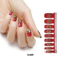 

KIKILEE Christmas 100% real Nail polish applique for nail beauty DIY