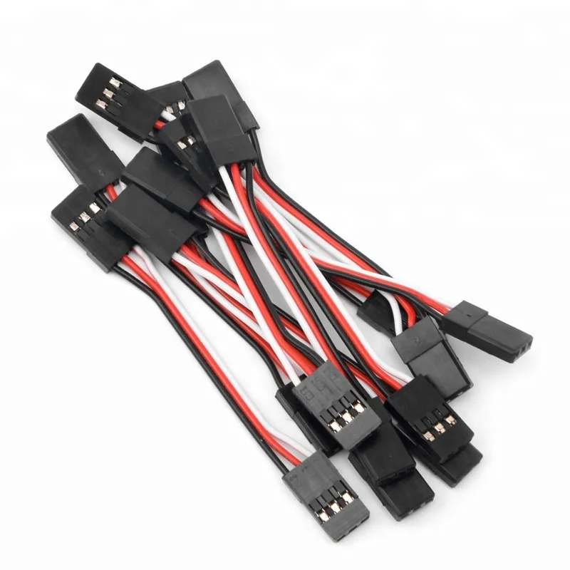 Male to Female Servo 3-Pin Extension Lead Wire Cable for RC Futaba JR Servo