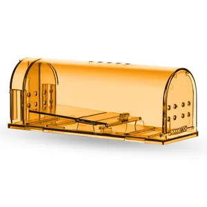 Image of 2019 Portable rodent trap no kill mouse reusable plastic humane rat trap