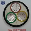 TUV test report china supplier 0.6/1KV XLPE SWA PVC CABLE\/Amoured cable