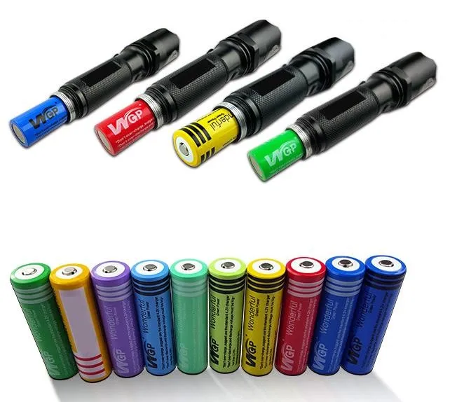 WGP 18650 3.6V/3.7V li-ion battery Cylindrical rechargeable lithium ion battery cell with PCB protection plate